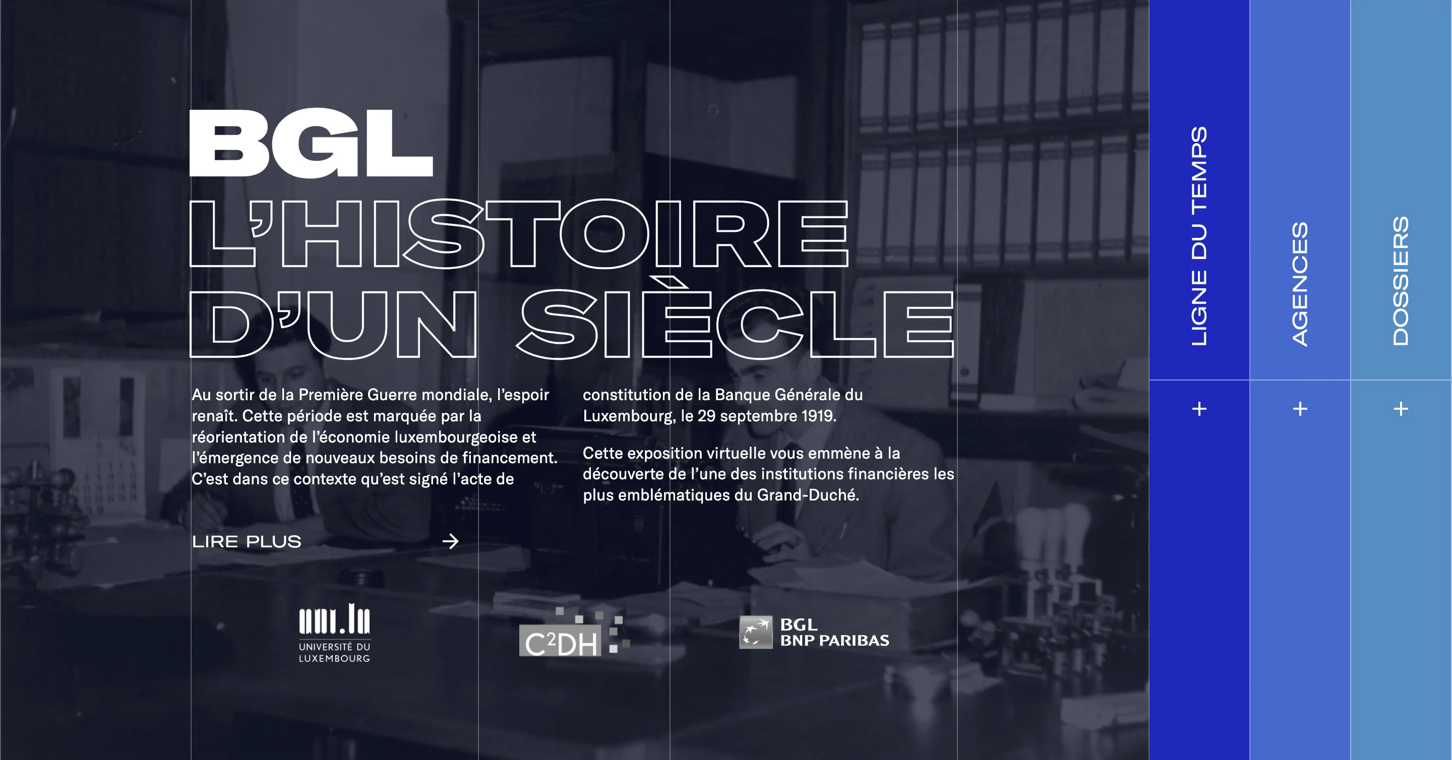 BGL - L’Histoire d’un siècle